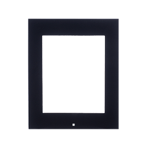 Zennio Getface IP - Cadre pour installation en saillie - 1 module (noir) (pour ZEZVP-SCAMB)