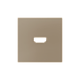 Zennio ZS55 - Enjoliveur HDMI (Champagne)